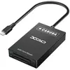 Image de Caruba Lecteur de cartes 2 en 1 XQD + SD USB C (USB-C), Lecteur de carte mémoire, Noir