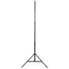 Image de Caruba Lampstatief LS 4 (Geveerd) 280cm (280 cm, 5 kg), Trépied d'éclairage, Argent, Noir