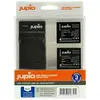 Image de Jupio Kit chargeur pour Panasonic DMW-BLG10 + 2x accumulateurs, Alimentation pour appareil photo, Noir