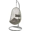 Image de Fauteuil suspendu Bologna Gris - Jardideco