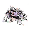 Image de Guirlande lumineuse sphérique EDM - style guinguette - multicolore - 120 ampoules LED - 14 m - 71015