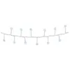 Image de Guirlande blanche scintillante compact EDM - esprit de Noël - blanc froid - ampoules LED - 11 m - 72263
