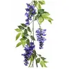 Image de Viana, Plantes artificielles, Künstliche Blumengirlande Blauregen für vielseitige Sommerdeko (15 cm)