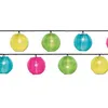 Image de Guirlande lanternes chinoises 20 LEDs Multicolore - Jardideco