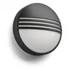 Image de Applique ronde extérieur Yarrow LED IP44 H21 cm - Inox