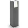 Image de Philips - Borne LED extérieure Arbour IP44 H40 cm - Anthracite