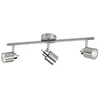 Image de Plafonnier ajustable PHILIPS - 3 spots - GU10 - métal - 93502