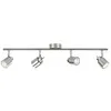 Image de Plafonnier ajustable PHILIPS - 4 spots - GU10 - métal - 93503