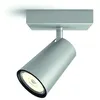 Image de TechBrey Plafonnier PHILIPS Paisley 1 Spot Gris