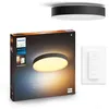 Image de Philips Hue White Ambiance Plafonnier Enrave XL, Noir