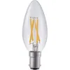Image de Ampoule Bougie Led C35x100 Ba15d 4w 320 Lm Clair