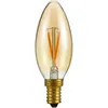 Image de Ampoule Bougie Led C35x100 E14 2w 100 Lm Doré