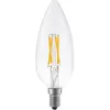 Image de Ampoule Bougie Filament Led E27 280 Lm Coloris Clair