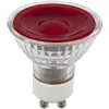 Image de Spot Led Gu10 Mr16 En Verre Rouge Non-dimmable