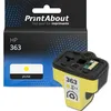 Image de PrintAbout Cartouche d'encre compatible avec HP 363 (C8773EE) - Jaune