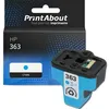 Image de PrintAbout Cartouche d'encre compatible avec HP 363 (C8771EE) - Cyan