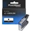 Image de PrintAbout Cartouche d'encre compatible avec Brother LC-1280XLBK - Noir - Grande capacité