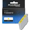 Image de PrintAbout Cartouche d'encre compatible avec Epson T10044010 - Jaune
