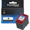 Image de Cartouche compatible HP 58 (C6658A) - Couleurs des photos