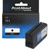 Image de PrintAbout Cartouche d'encre compatible avec HP 711 (CZ133A) - Noir