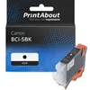 Image de PrintAbout Cartouche d'encre compatible avec Canon BCI-5BK - Noir