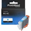 Image de PrintAbout Cartouche d'encre compatible avec Canon BCI-5C - Cyan