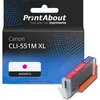 Image de PrintAbout Cartouche d'encre compatible avec Canon CLI-551M XL - Magenta - Grande capacité