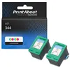 Image de Cartouche compatible HP 344 (C9363EE) - 3-couleurs - Multipack