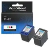 Image de Cartouche compatible HP 21 (SD367AE) - Noir + 3 couleurs - Multipack