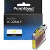 Image de PrintAbout Cartouche d'encre compatible avec Brother LC-225XLY - Jaune - Grande capacité