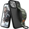 Image de Adidas OR Hand Strap Case iPhone 13 Pro /13 6,1" czarno-zielony/black-green 47111, Bandoulière pour smartphone, Noir