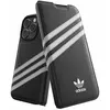 Image de Étui à rabat pour iPhone 14 Pro Adidas Noir Blanc