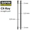 Image de Scope Rayon Sapim Cx-ray 278 mm