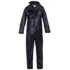 Image de Ensemble de pluie veste et pantalon double enduction PVC bleu marine TL - RNDB-L