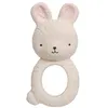 Image de A Little Lovely Company anneau de dentition Lapin junior 10 cm caoutchouc beige