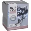 Image de Koopman, Guirlande lumineuse, LED-Lichterkette kaltweiss, 96 LEDs, Batteriebetrieben, schwarzes Kabel, Innen/Aussen, 7,50m (7.50 m)
