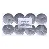 Image de Mondex, Bougeoir, Set de 8 bougies chauffe-plat de Noël en argent