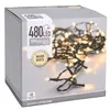 Image de Guirlande scintillante EDM - esprit de Noël - lumière blanche chaude - 480 ampoules LED - 48 m - 72088