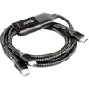 Image de Club 3D 2in1 (1.83 m, 100 W), Câble USB