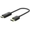 Image de Bluebuilt DisplayPort naar HDMI Kabel 1,8 meter (BBDPCB21) (1.80 m), Câble vidéo, Noir