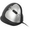 Image de R-GO Tools RGOHELA Souris ergonomique USB optique noir, argent 4 Boutons 3500 dpi ergonomique
