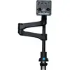 Image de R-Go Tools Support de table Zepher 4 C2 Noir/Argent (Tables, 32.01", 8 kg), Support de moniteur, Argent, Noir