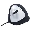 Image de R-Go Tools Souris ergonomique HE Break Large gaucher (Filaire), Souris, Argent, Noir