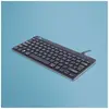 Image de R-Go Tools Clavier R-Go Compact Break (FR, Filaire), Clavier, Noir
