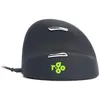 Image de R-Go Tools Rgohe (Filaire), Souris, Noir, Argent