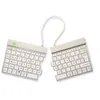 Image de R-Go Clavier Ergonomique Split break - Clavier - avec indicateur de rupture intégré - sans fil - Bluetooth 5.0 - AZERTY - Français - blanc