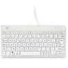 Image de R-Go Compact Break - Clavier - avec indicateur de rupture intégré - USB-C - AZERTY - Français - blanc
