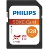 Image de Philips Sdxc (128 Go, SDXC, U1, UHS-I), Carte mémoire, Noir, Blanc