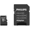 Image de Carte mémoire Philips Class 10 Micro SDHC UHS-I 32 Go avec Adaptateur micro SD Noir