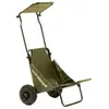 Image de Buteo Photo Gear Chariot de transport Forest Green avec toit solaire, Housse pour appareil photo, Vert